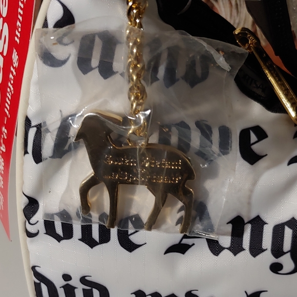 NEW Lesportsac Gwen Stefani 2nd Ed. White large Hella Hobo bag purse L A M B - Picture 7 of 9